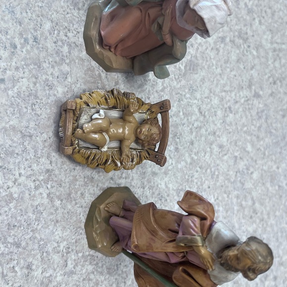 1992 FONTANINI 5" NATIVITY - HOLY FAMILY 71503 EUC - Picture 3 of 8